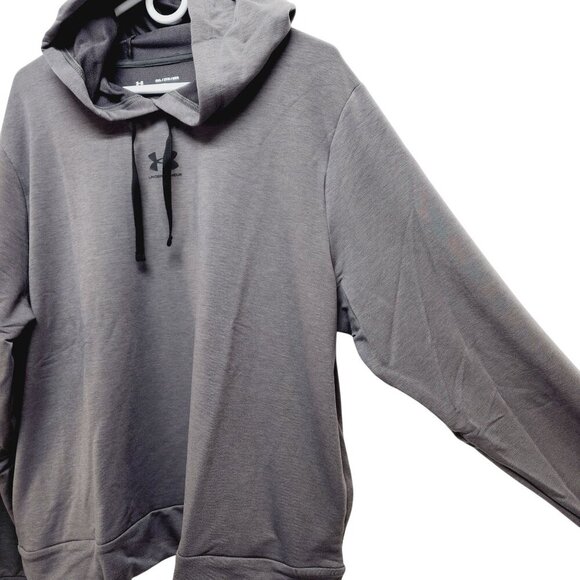 Men's Under Armour UA Rival Terry Cloth Pullover LIGHTWEIGHT Hoodie Size 2XL - Picture 16 of 16